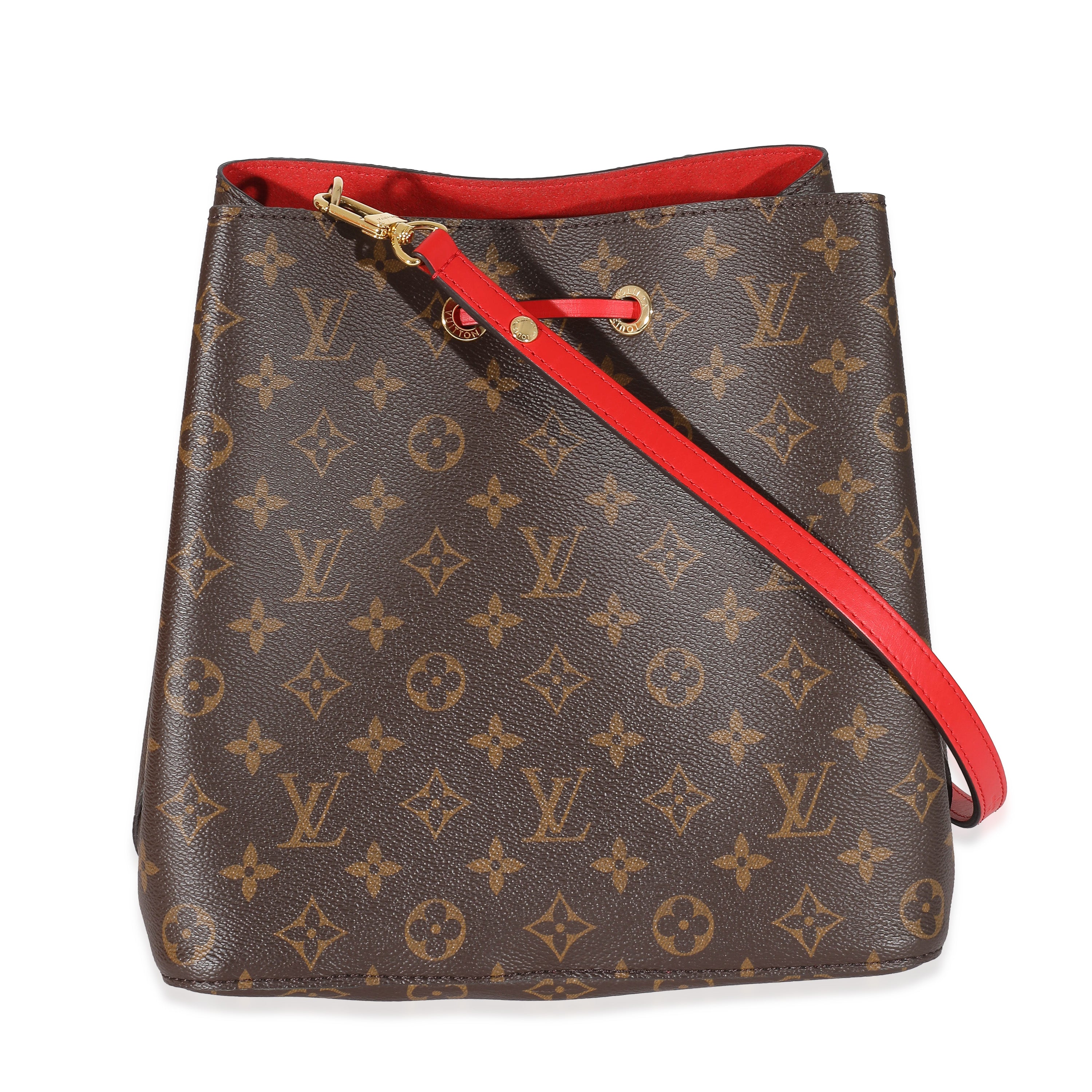 Louis Vuitton Louis Vuitton Coquelicot Monogram Canvas NéoNoé MM
