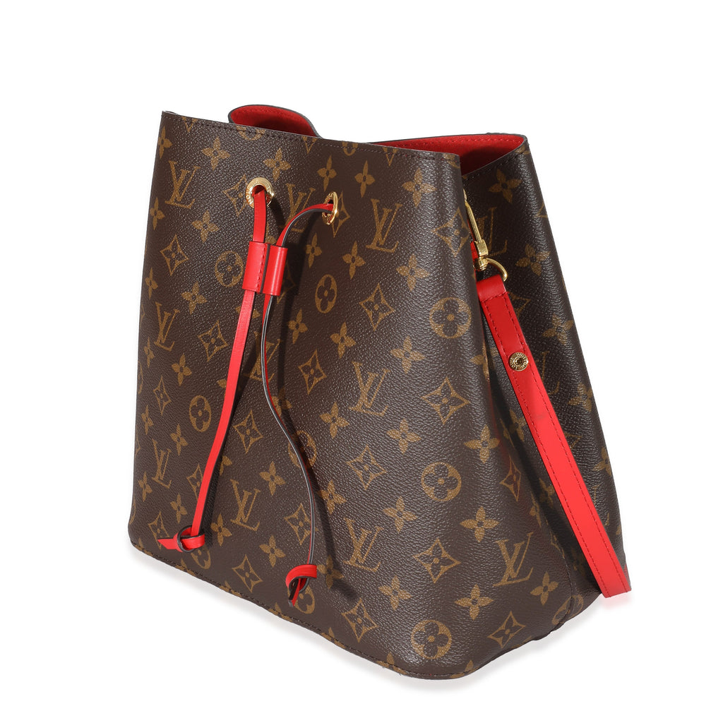 Louis Vuitton Louis Vuitton Coquelicot Monogram Canvas NéoNoé MM