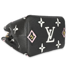 Louis Vuitton Louis Vuitton Black Monogram Giant Wild At Heart Canvas NéoNoé MM