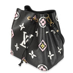 Louis Vuitton Louis Vuitton Black Monogram Giant Wild At Heart Canvas NéoNoé MM