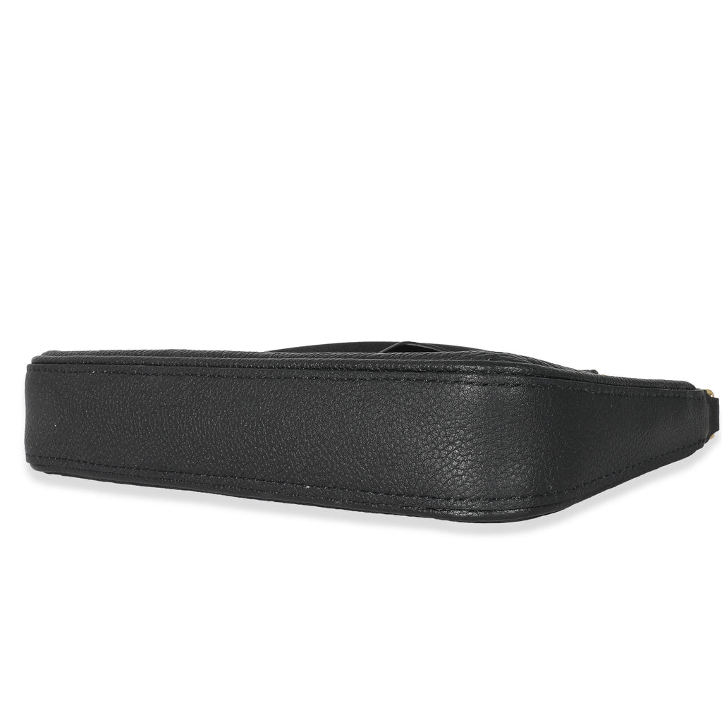 Louis Vuitton Louis Vuitton Black Empreinte Easy Pouch On Strap