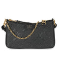 Louis Vuitton Louis Vuitton Black Empreinte Easy Pouch On Strap