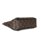 Louis Vuitton Louis Vuitton Black Leather Monogram Canvas Odeon PM