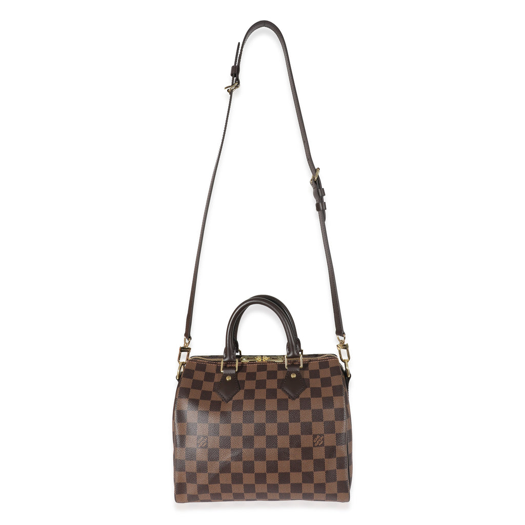 Louis Vuitton Louis Vuitton Damier Ebene Canvas Speedy Bandoulière 25
