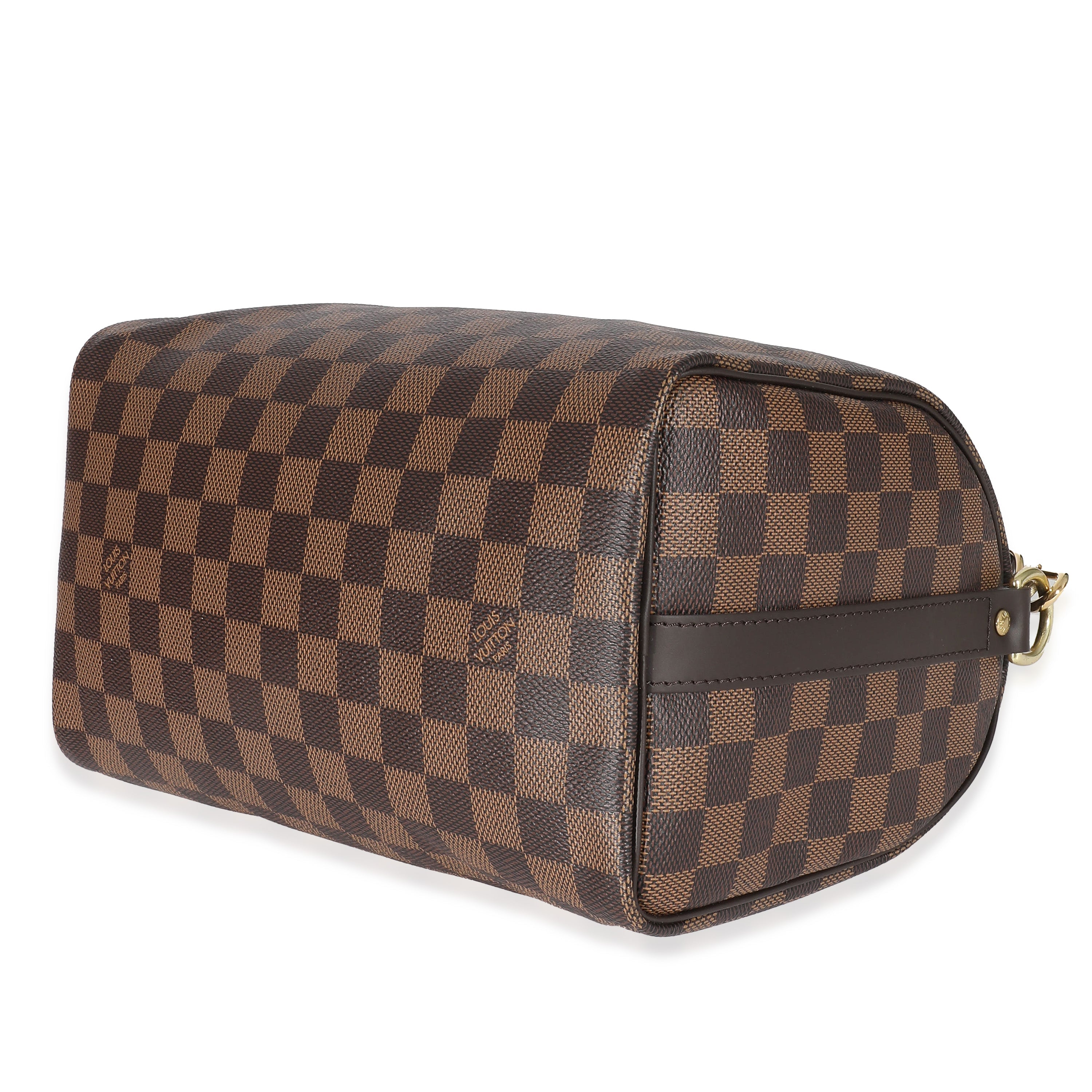 Louis Vuitton Louis Vuitton Damier Ebene Canvas Speedy Bandoulière 25