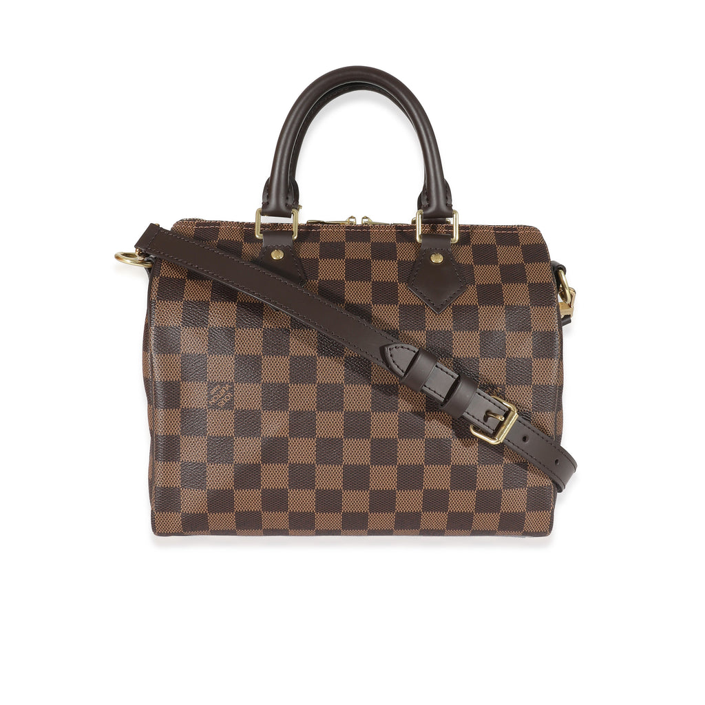 Louis Vuitton Louis Vuitton Damier Ebene Canvas Speedy Bandoulière 25