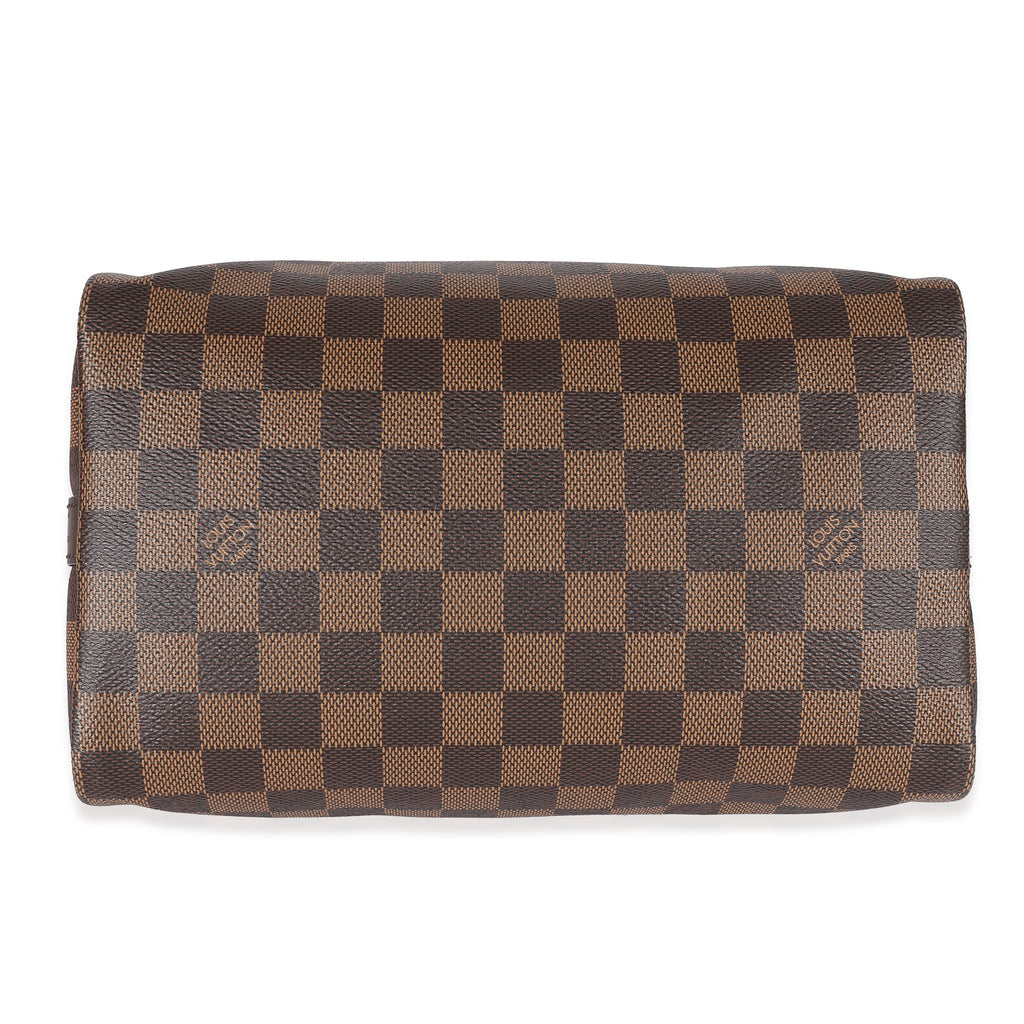 Louis Vuitton Louis Vuitton Damier Ebene Canvas Speedy Bandoulière 25