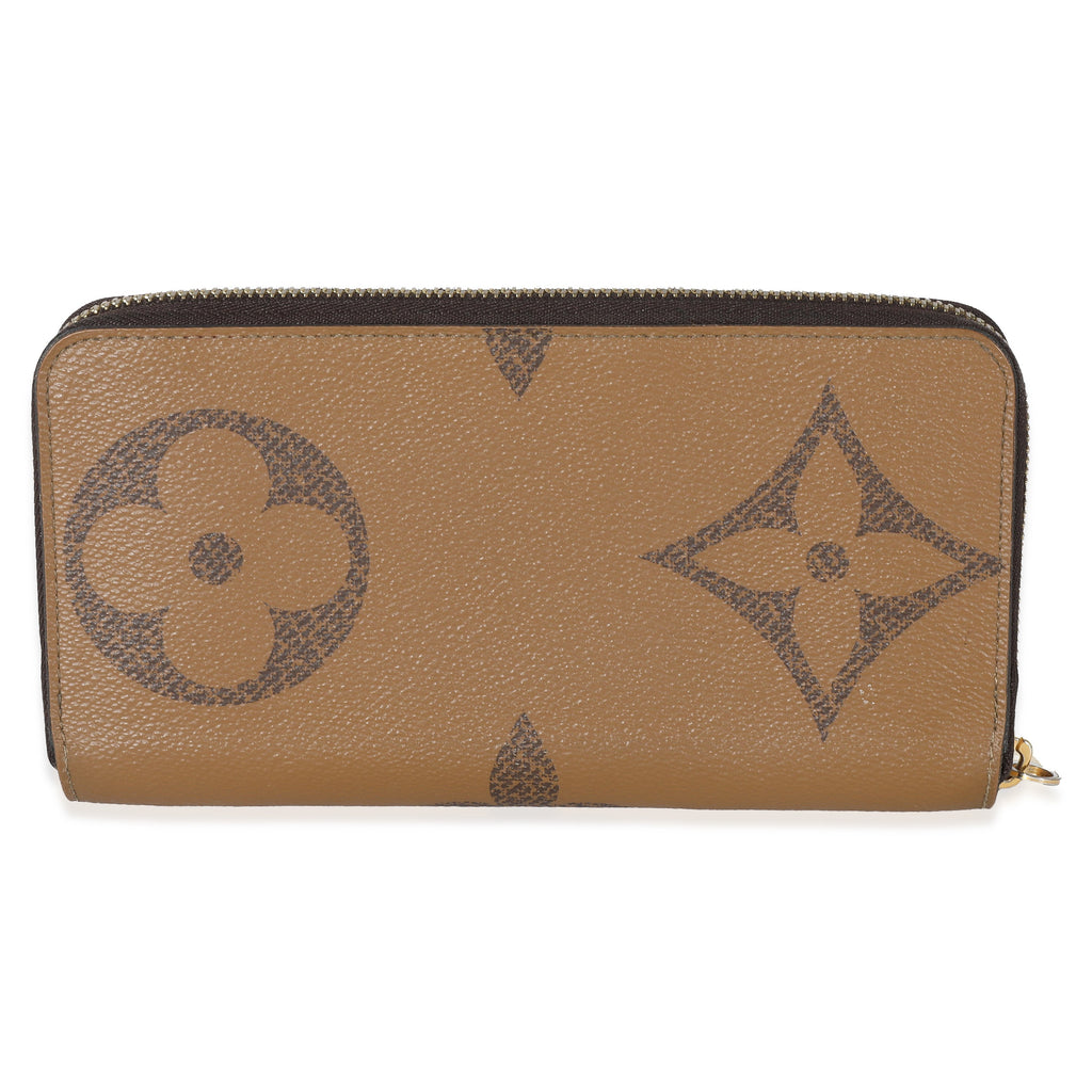 Louis Vuitton Louis Vuitton Giant Monogram Reverse Canvas Zippy Wallet