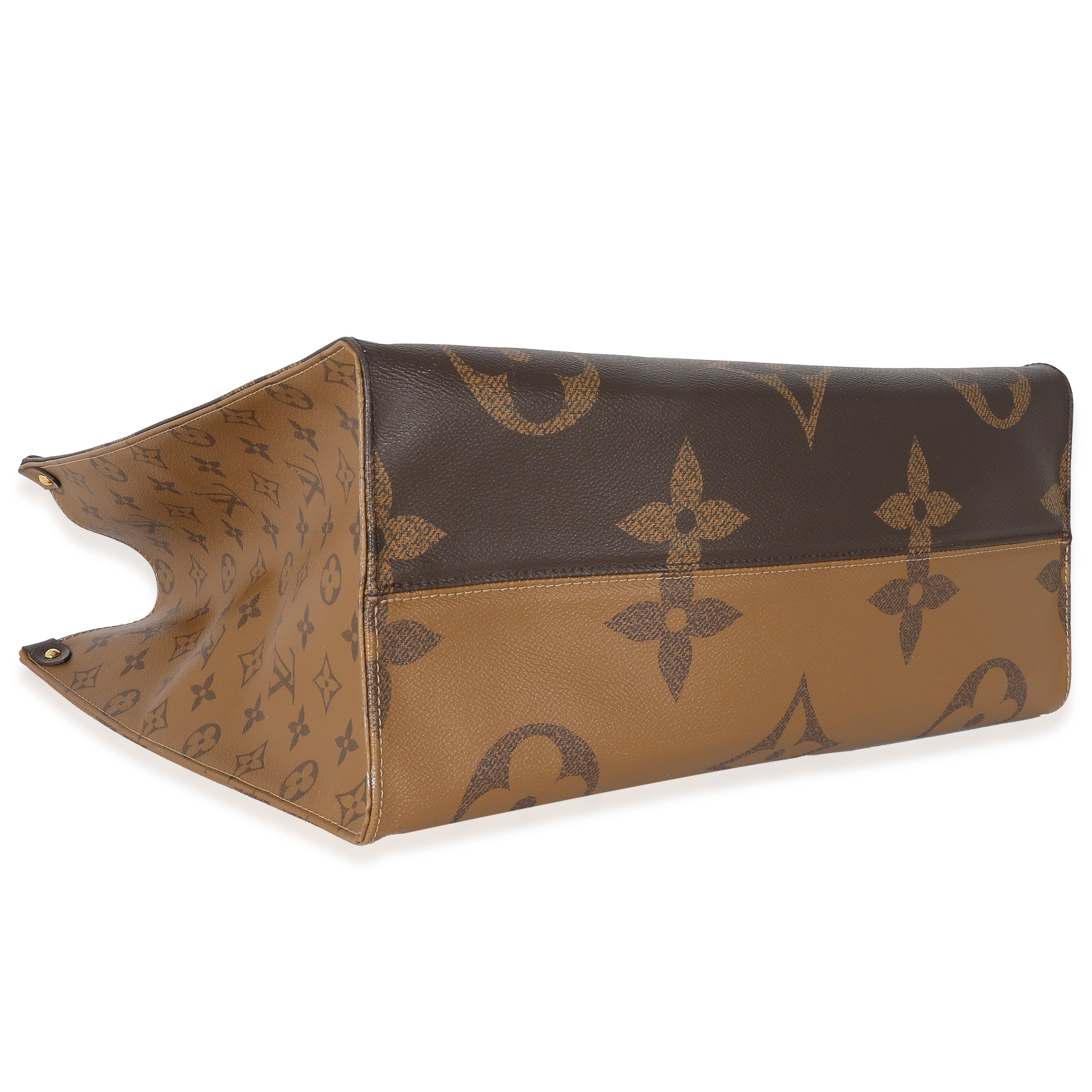 Louis Vuitton Louis Vuitton Reverse Giant Monogram Canvas Onthego GM