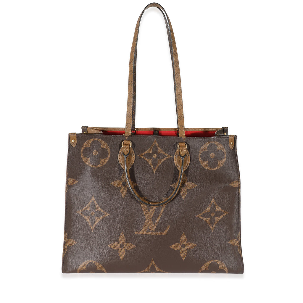 Louis Vuitton Louis Vuitton Reverse Giant Monogram Canvas Onthego GM