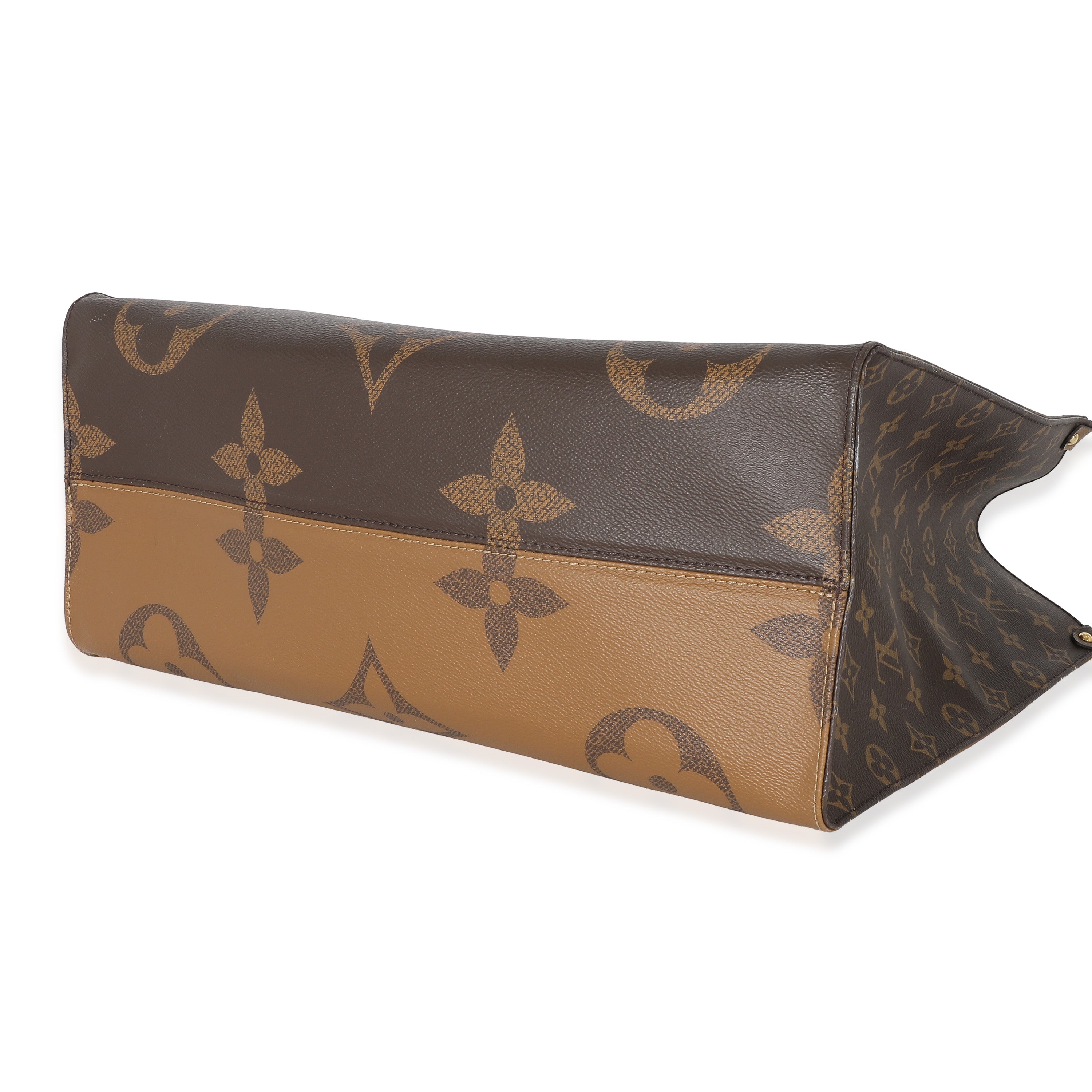 Louis Vuitton Louis Vuitton Reverse Giant Monogram Canvas Onthego GM