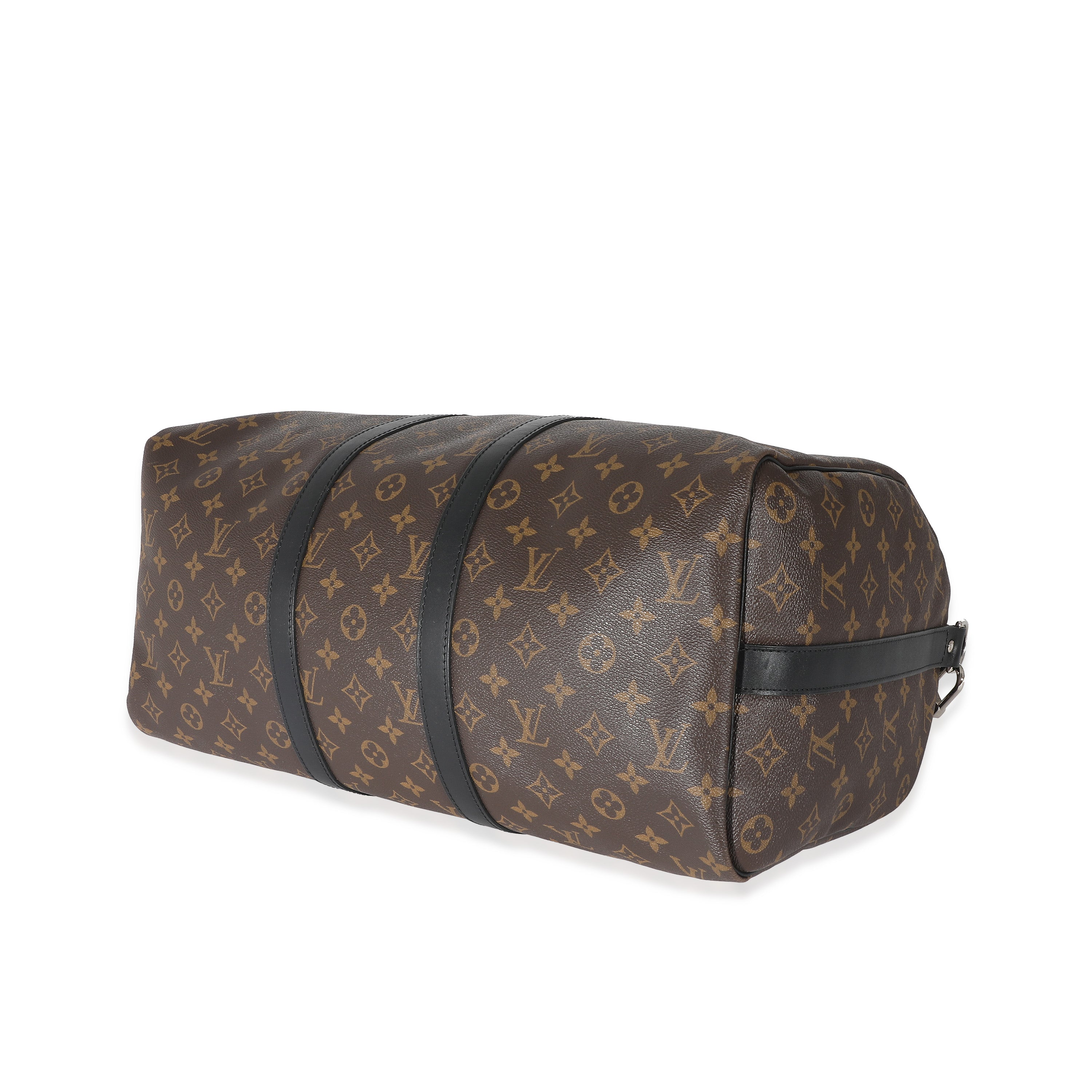 Louis Vuitton Monogram Macassar Keepall Bandoulière 45