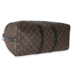 Louis Vuitton Monogram Macassar Keepall Bandoulière 45