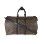 Louis Vuitton Monogram Macassar Keepall Bandoulière 45