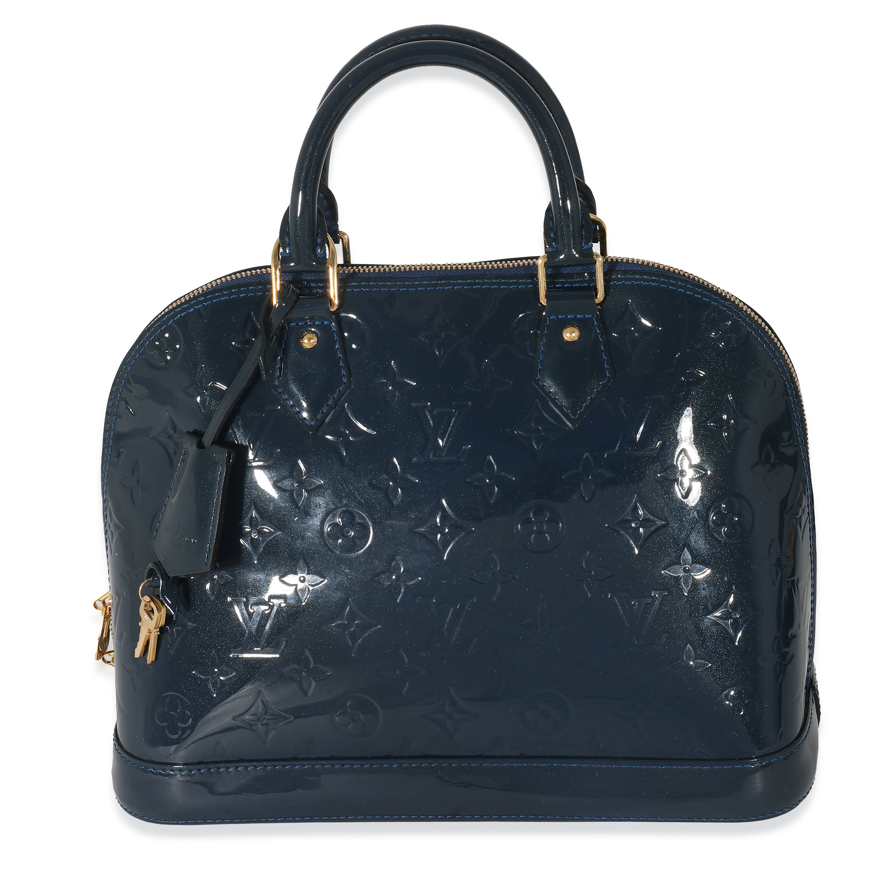 Louis Vuitton Louis Vuitton Blue Nuit Vernis Alma PM