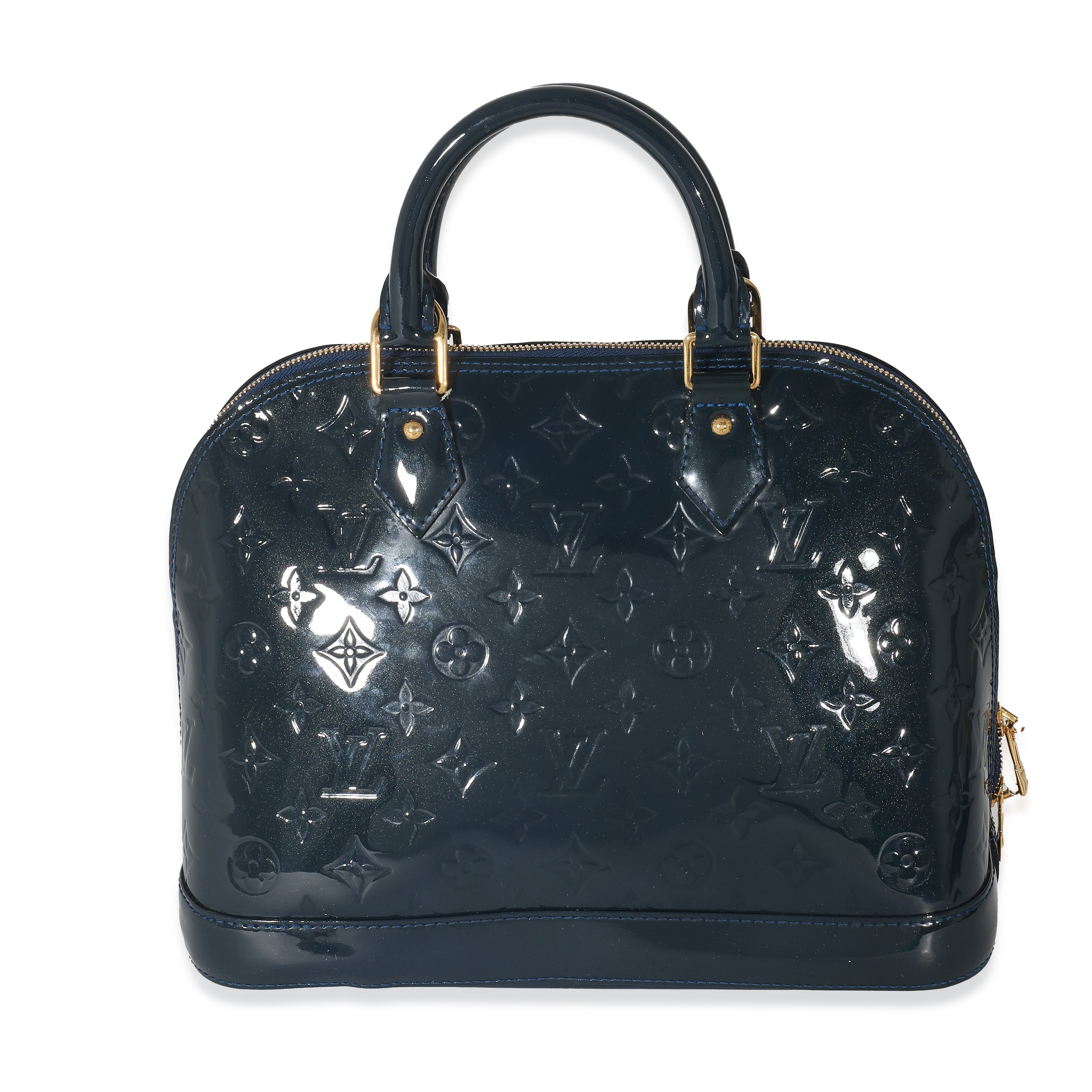 Louis Vuitton Louis Vuitton Blue Nuit Vernis Alma PM