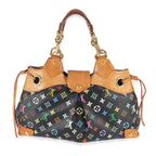 Louis Vuitton Louis Vuitton x Takashi Murakami Black Monogram Multicolore Canvas Ursula