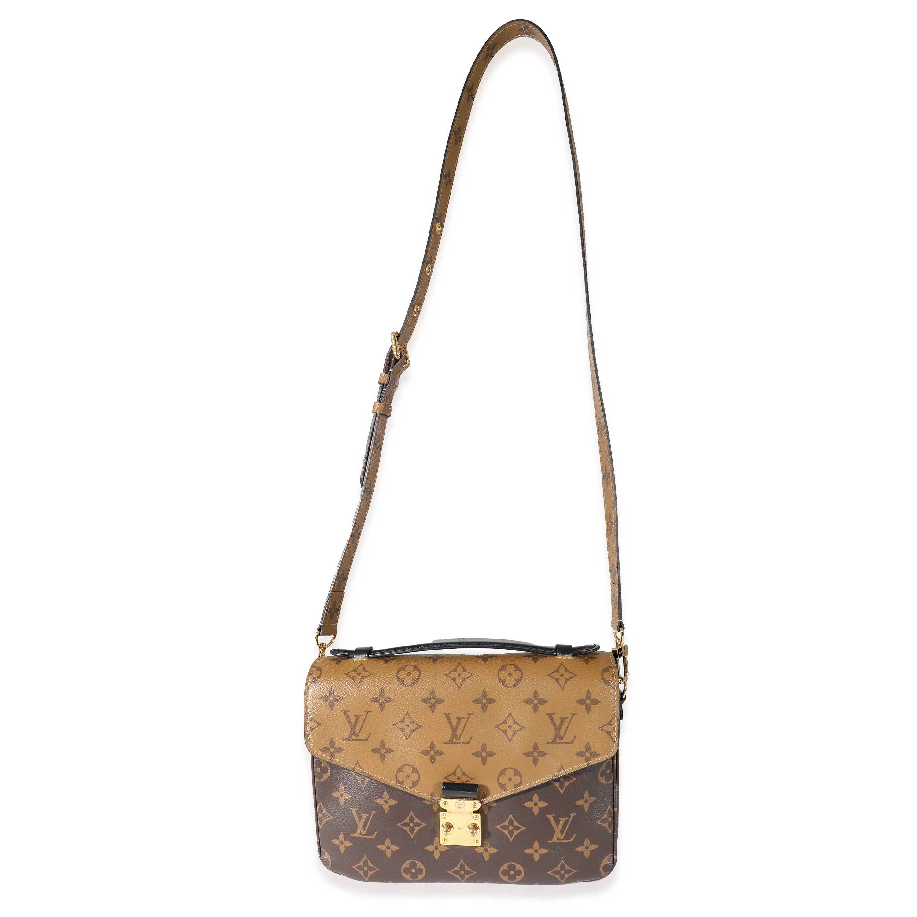 Louis Vuitton Louis Vuitton Monogram Reverse Canvas Pochette Métis