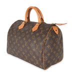 Louis Vuitton Louis Vuitton Monogram Canvas Speedy 30