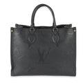 Louis Vuitton Black Monogram Empreinte Giant Onthego MM