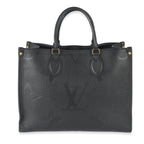 Louis Vuitton Black Monogram Empreinte Giant Onthego MM
