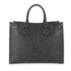 Louis Vuitton Black Monogram Empreinte Giant Onthego MM