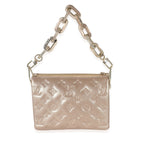 Louis Vuitton Louis Vuitton Light Gold Monogram Embossed Puffy Lambskin Coussin BB