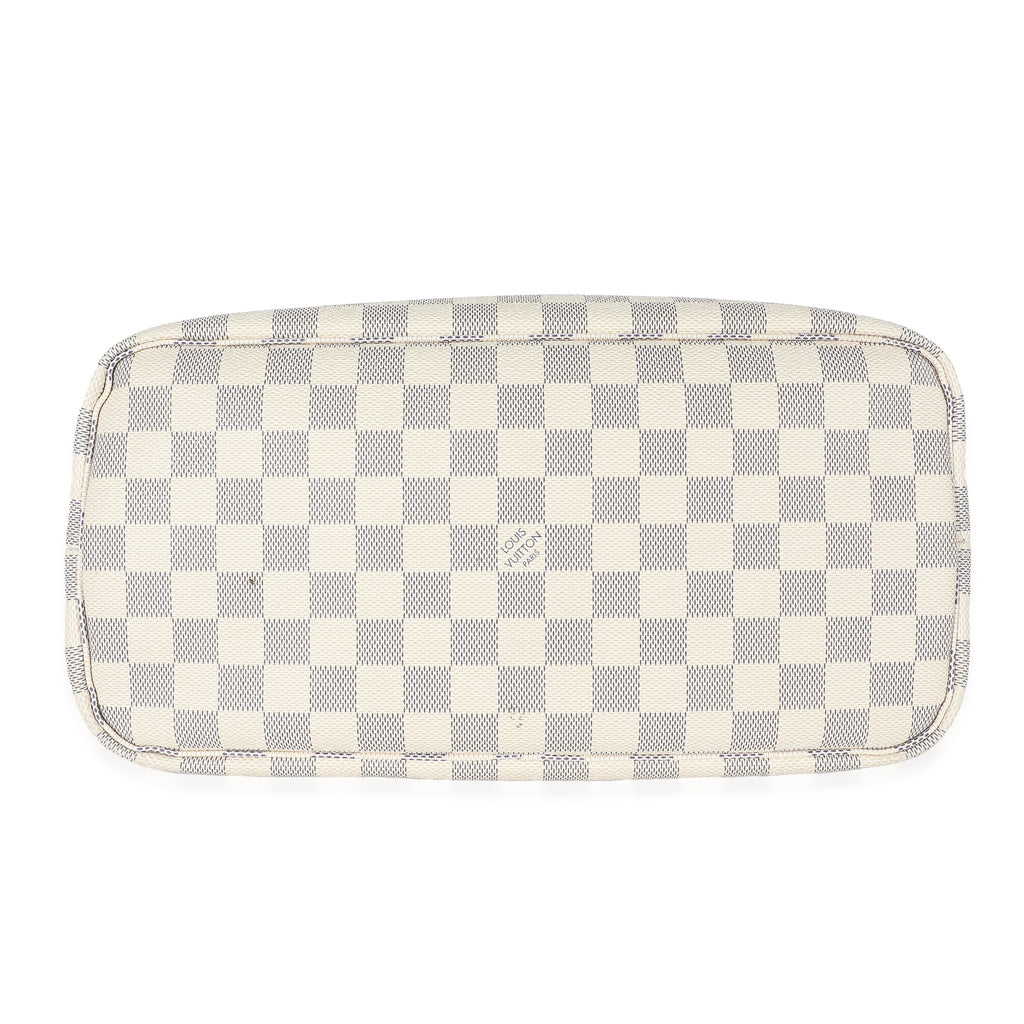 Louis Vuitton Louis Vuitton Damier Azur Canvas Braided Neverfull MM