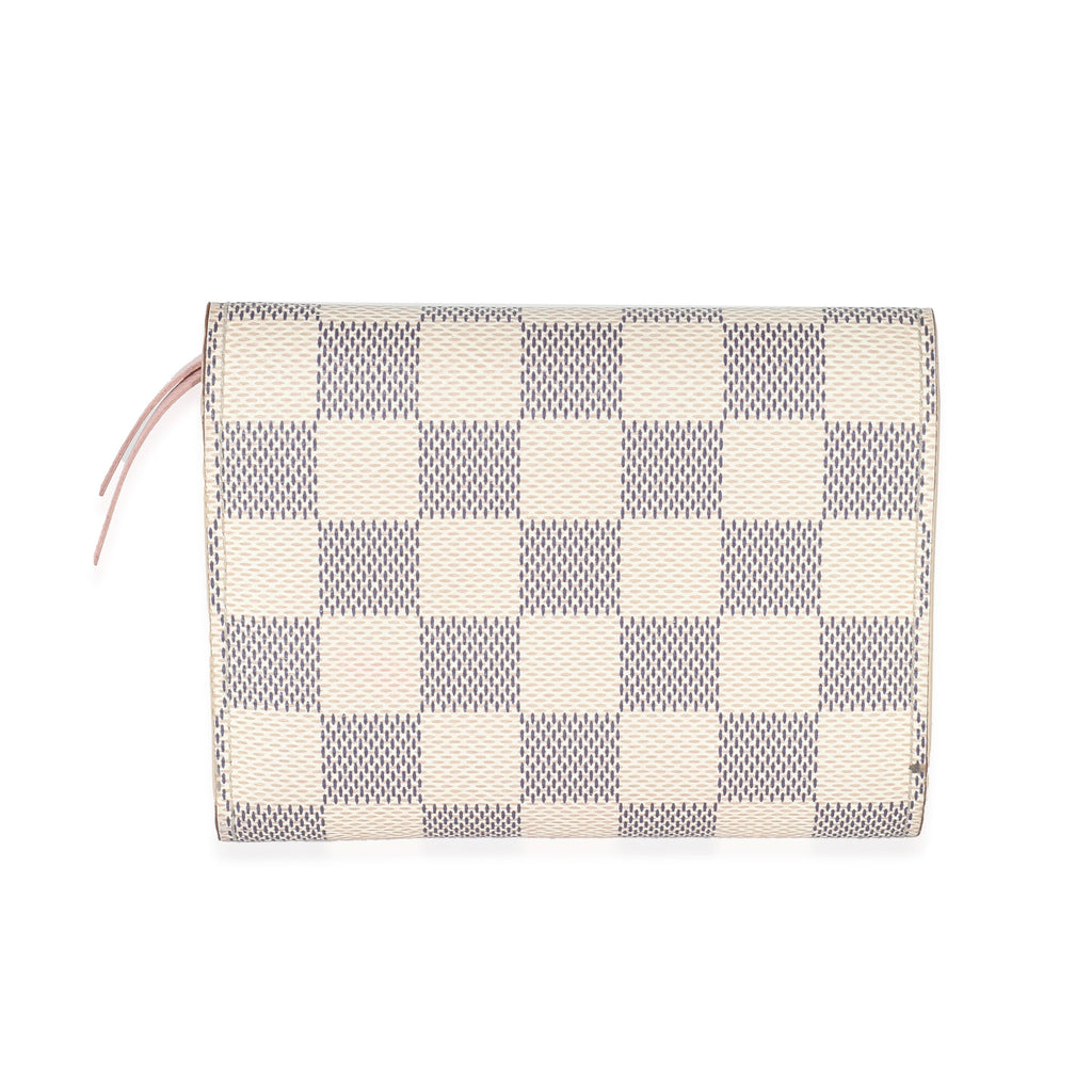Louis Vuitton Louis Vuitton Damier Azur Canvas Victorine Wallet