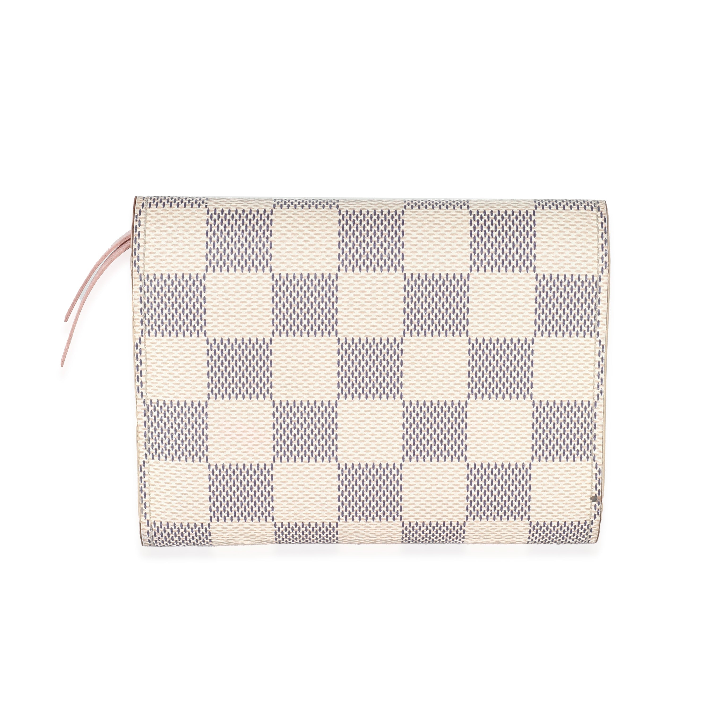 Louis Vuitton Louis Vuitton Damier Azur Canvas Victorine Wallet