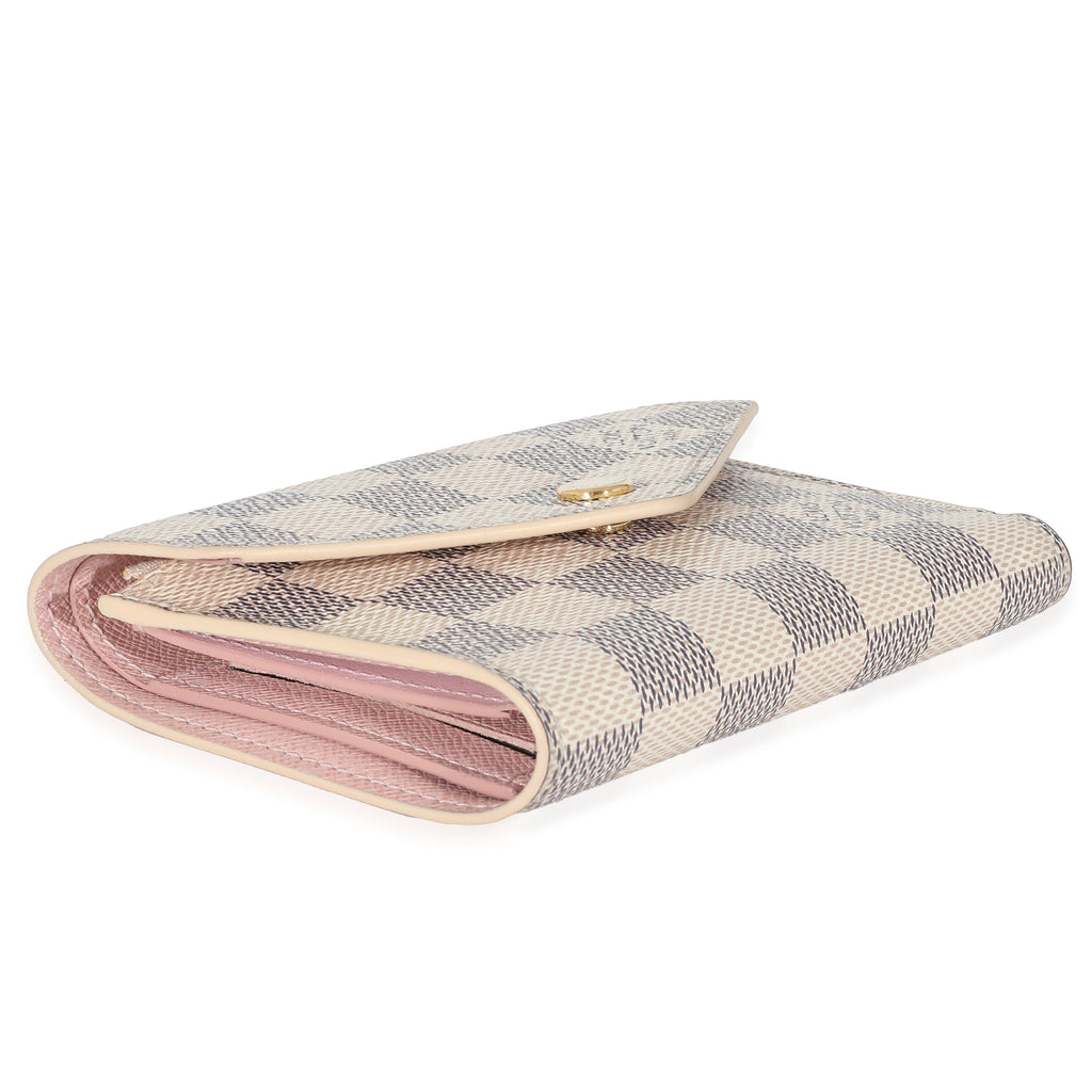 Louis Vuitton Louis Vuitton Damier Azur Canvas Victorine Wallet