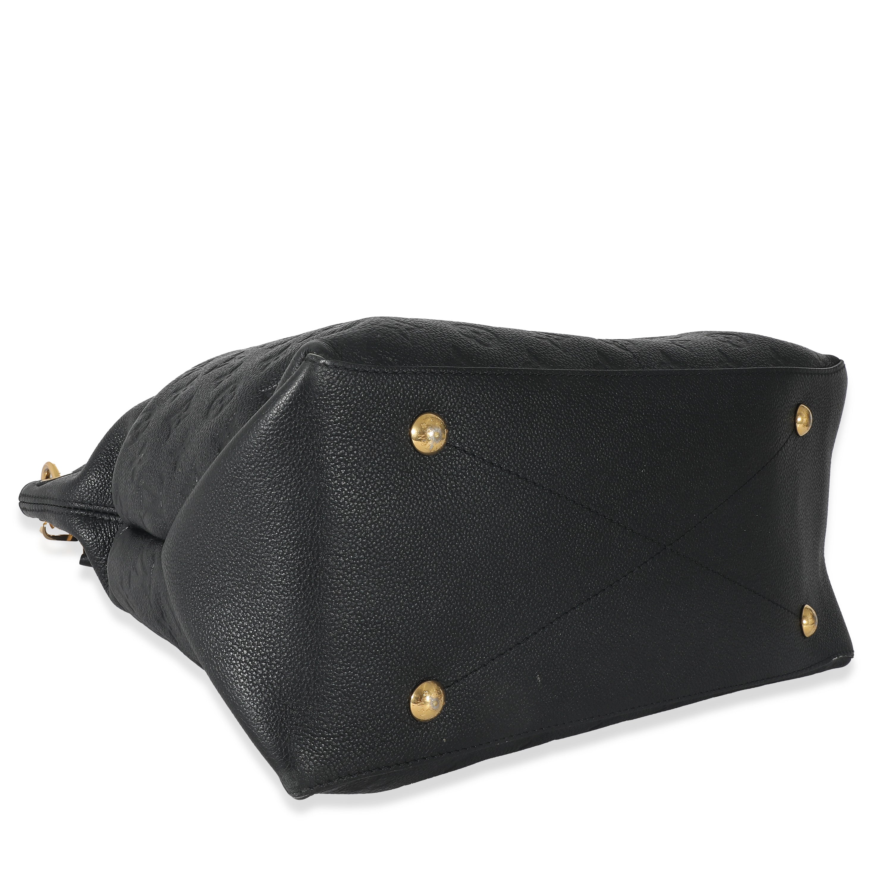 Louis Vuitton Louis Vuitton Black Monogram Empreinte Maida Hobo