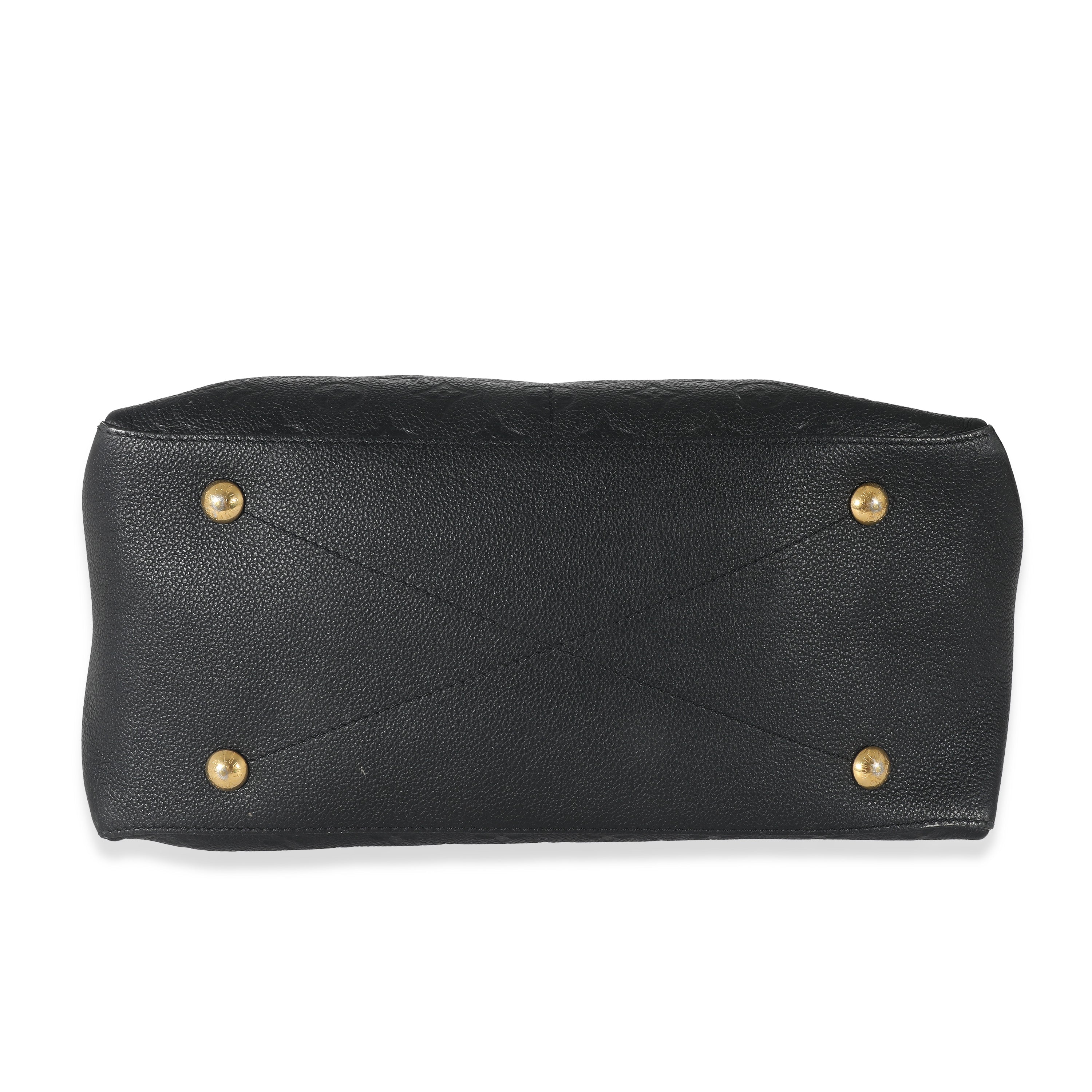 Louis Vuitton Louis Vuitton Black Monogram Empreinte Maida Hobo