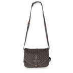 Louis Vuitton Louis Vuitton Ebene Monogram Canvas Mini Lin Saumur 26