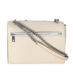 Louis Vuitton Louis Vuitton White Leather Mylockme Fleurs BB
