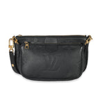 Louis Vuitton Louis Vuitton Black Monogram Empreinte Multi Pochette Accessoires