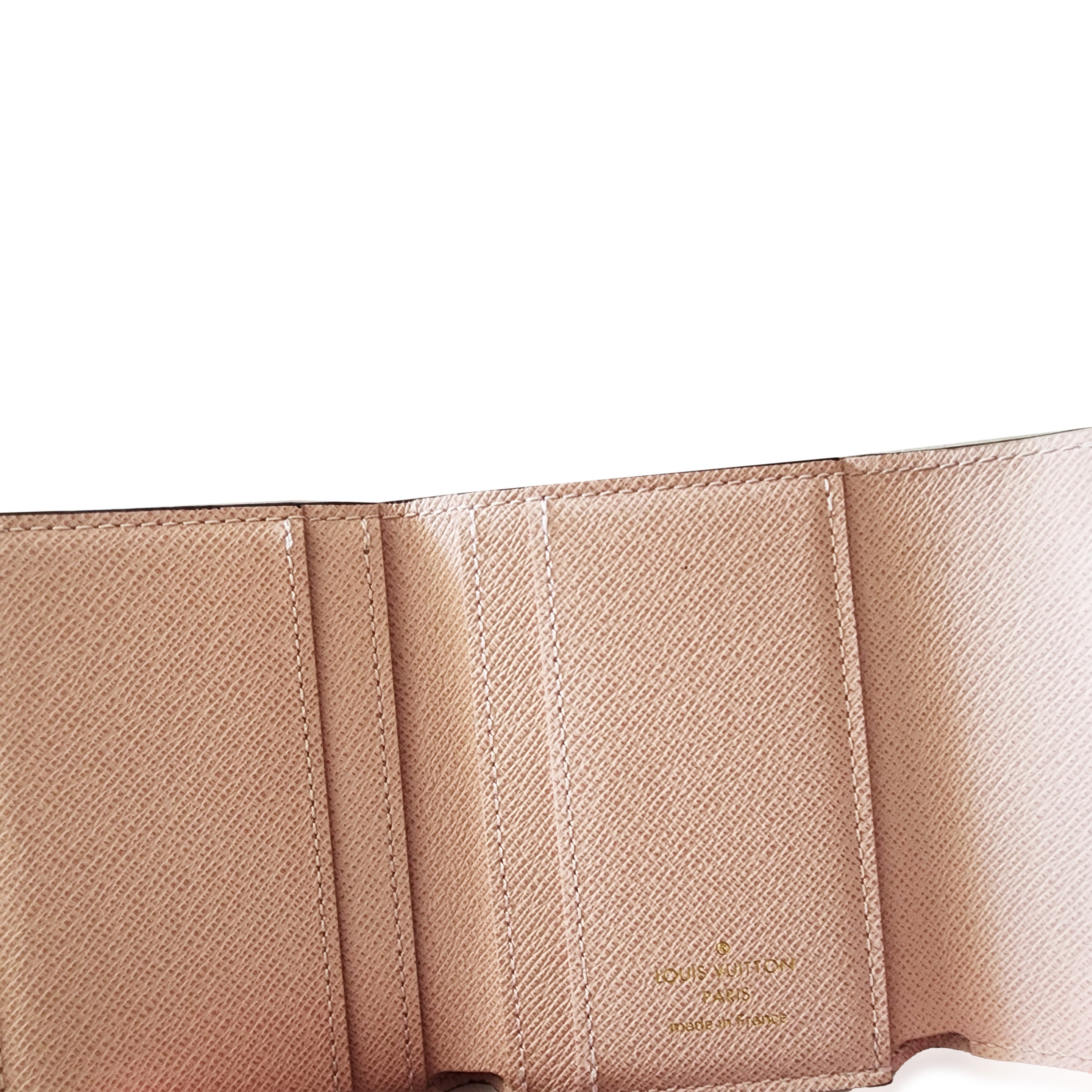 Louis Vuitton Louis Vuitton Rose Ballerine Monogram Canvas Zoé Wallet