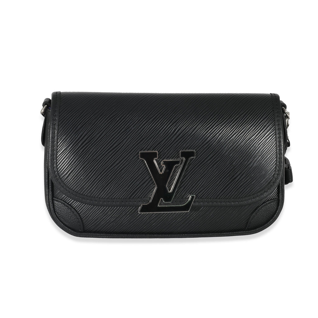 Louis Vuitton Louis Vuitton Black Epi Leather Buci Crossbody Bag