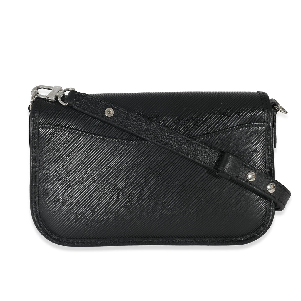 Louis Vuitton Louis Vuitton Black Epi Leather Buci Crossbody Bag