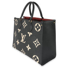 Louis Vuitton Louis Vuitton Black Beige Monogram Empreinte Onthego MM
