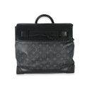 Louis Vuitton Louis Vuitton Black Taurillon Monogram Eclipse Steamer PM
