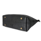 Louis Vuitton Louis Vuitton Black Monogram Empreinte Carryall MM 