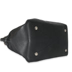 Louis Vuitton Louis Vuitton Black Monogram Mahina Beaubourg Hobo MM