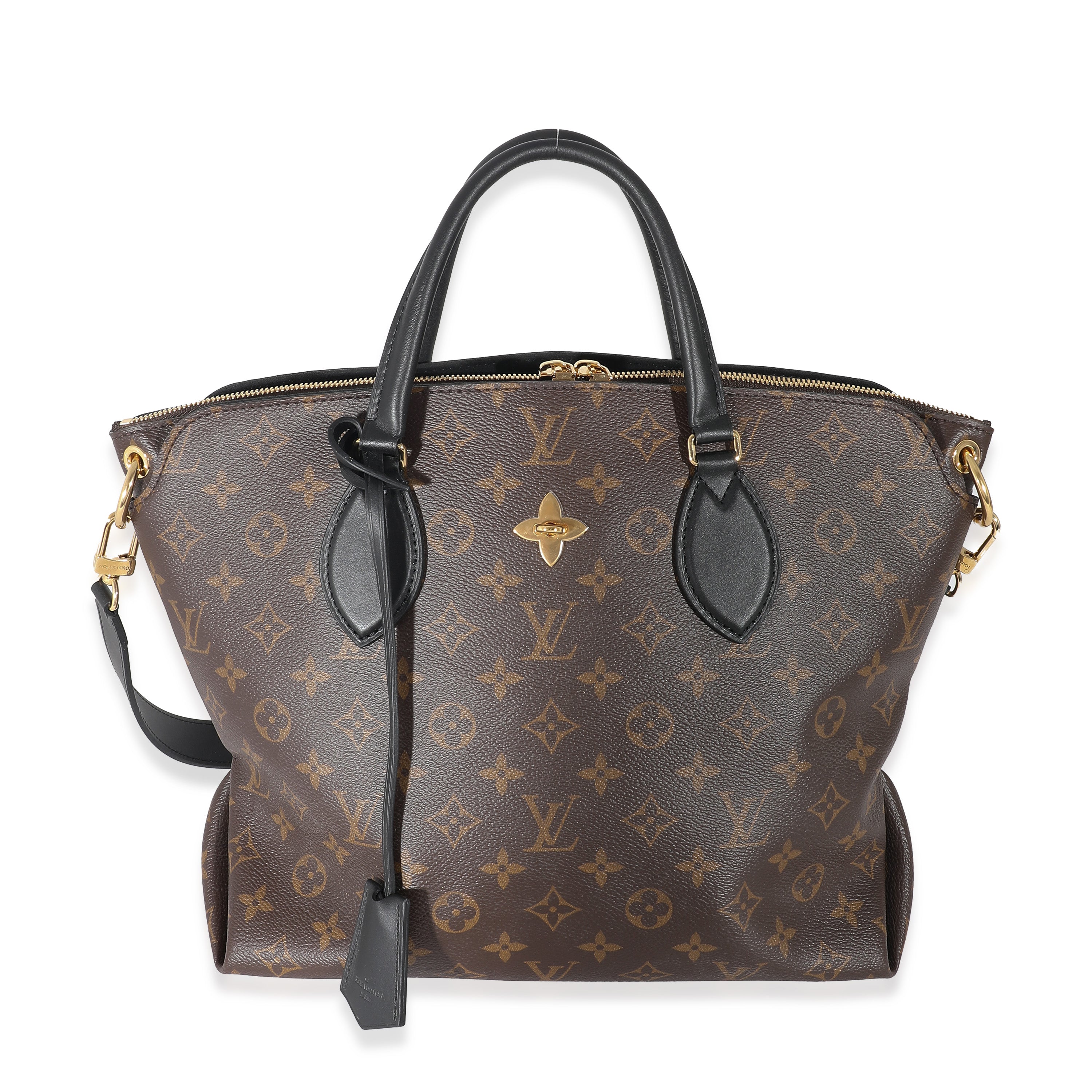 Louis Vuitton Louis Vuitton Monogram Canvas Flower Zipped Tote