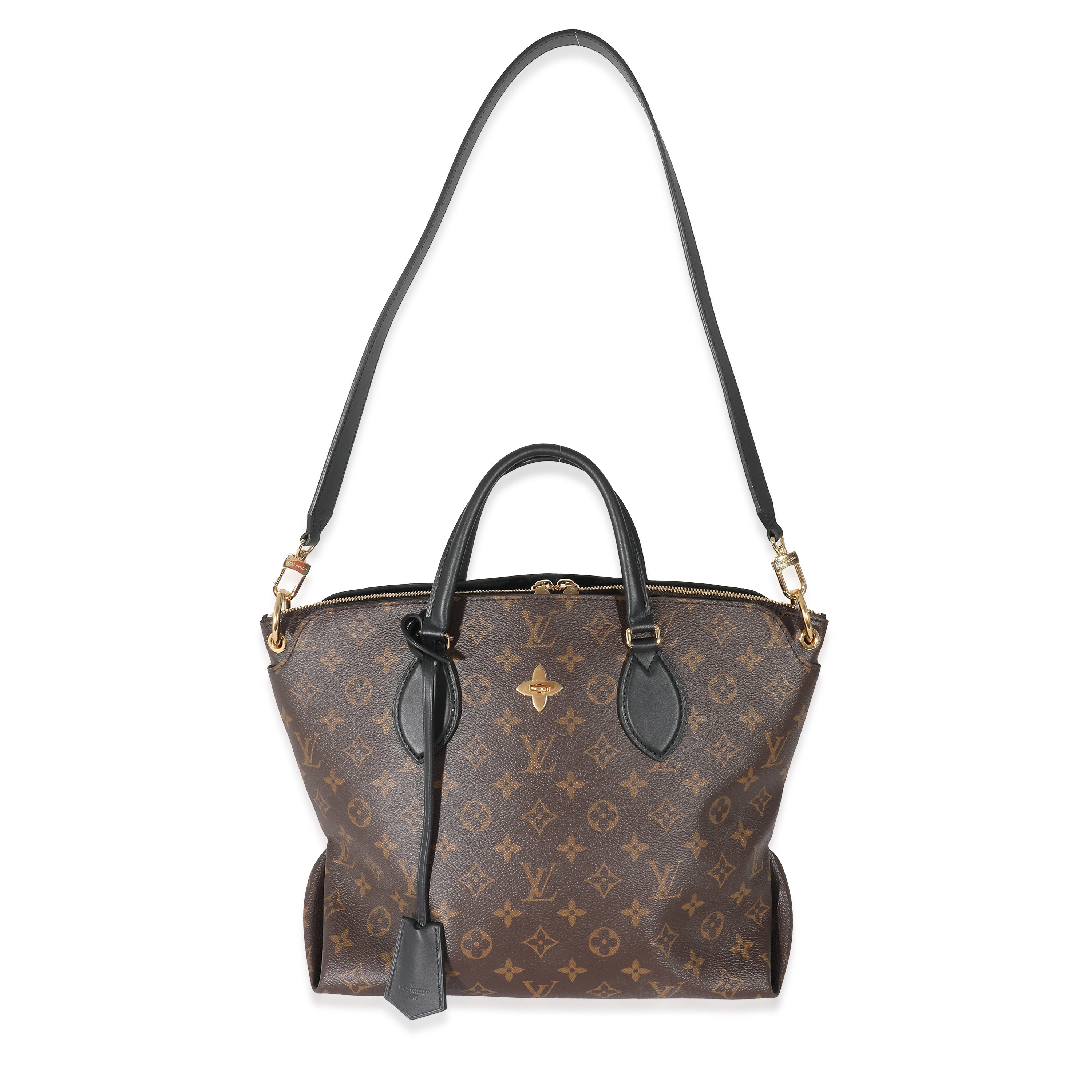 Louis Vuitton Louis Vuitton Monogram Canvas Flower Zipped Tote
