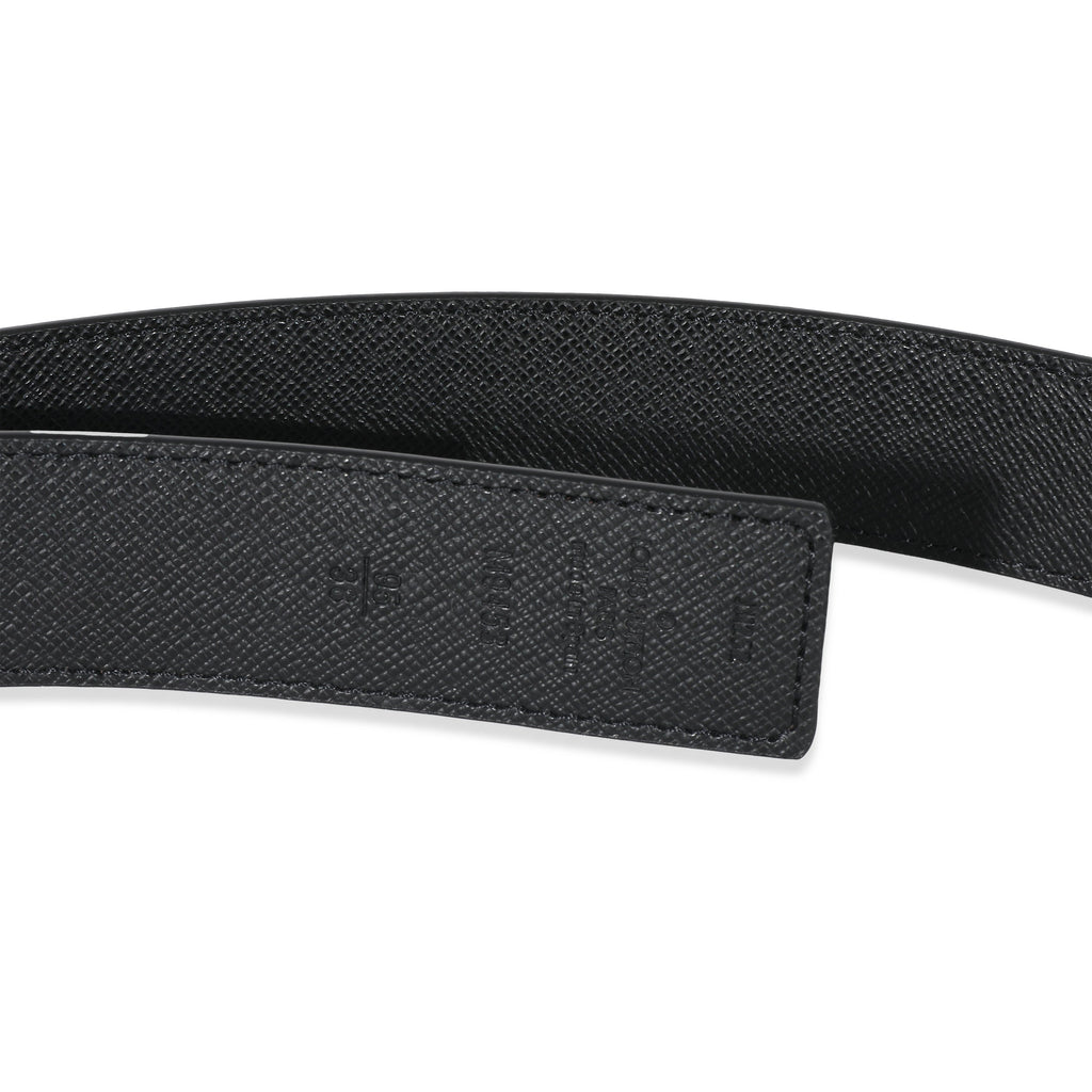 Louis Vuitton Louis Vuitton Monogram Canvas LV Initiales 30mm Reversible Belt 95