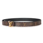 Louis Vuitton Louis Vuitton Monogram Canvas LV Initiales 30mm Reversible Belt 95
