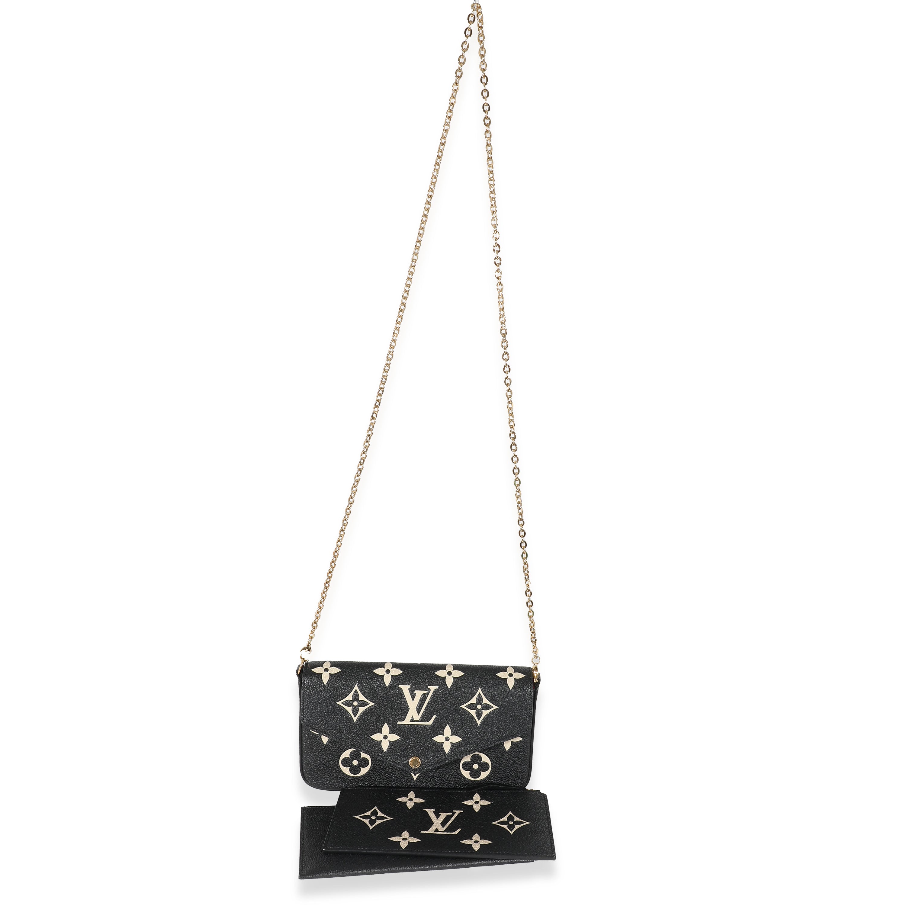 Louis Vuitton Louis Vuitton Bicolor Monogram Empreinte Félicie Pochette