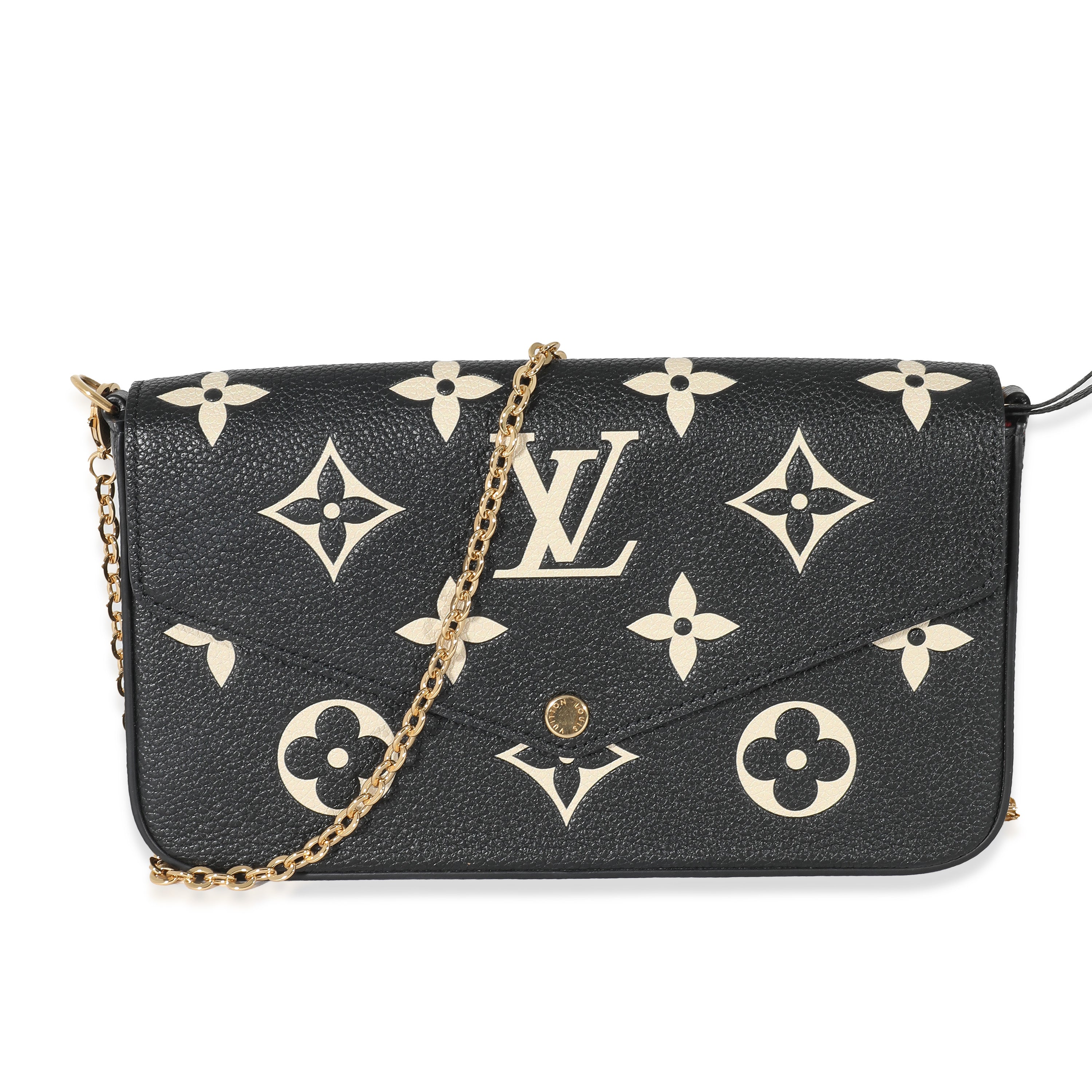 Louis Vuitton Louis Vuitton Bicolor Monogram Empreinte Félicie Pochette