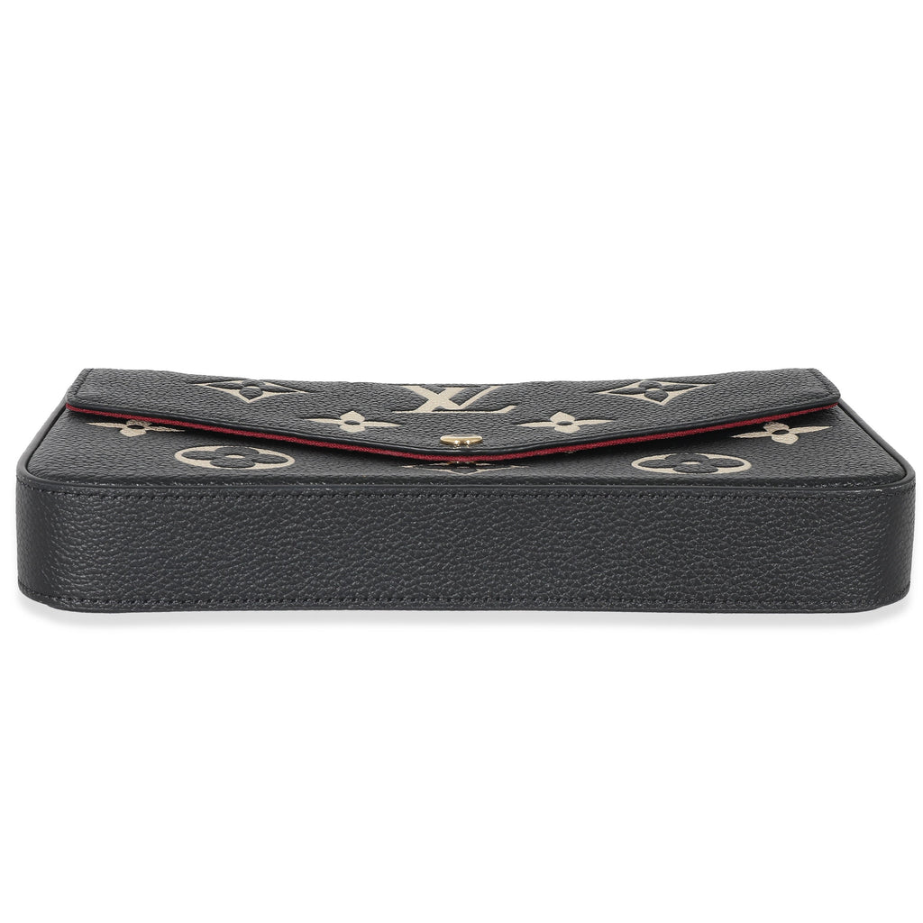 Louis Vuitton Louis Vuitton Bicolor Monogram Empreinte Félicie Pochette